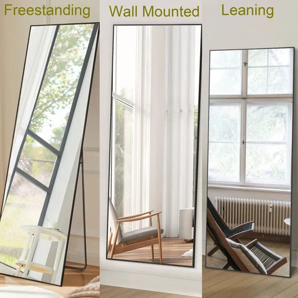 Mirta Rectangle Metal Full Length Mirror