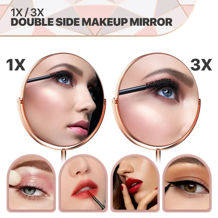 Portable Free Standing Table Makeup Mirror